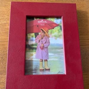 Red frame vintage retro